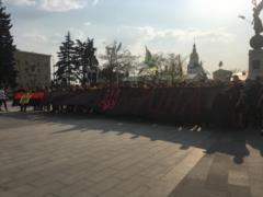 В Харькове ультрас спели песенку для Путина