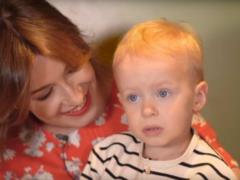 Елена Кравец впервые показала лица своих двойняшек