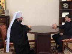 Зеленский встретился с предстоятелем Православной церкви Украины Епифанием