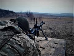ООС: террористы четыре раза нарушили режим прекращения огня, один военнослужащий ранен