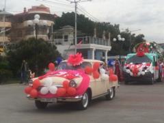 Фотофакт: В Алуште первомайскую демонстрацию возглавляла  Волга  на украинских номерах