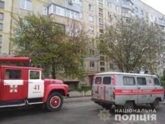 В Харькове мужчина  заминировал  подъезд многоэтажки