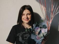 Оксана Муха впервые пришла в квартиру, которую она выиграла на  Голосі країни-9 
