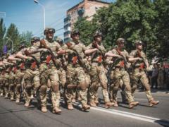 Полк Азов Нацгвардии Украины празднует 5-летие создания