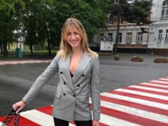 Леся Никитюк показала, как к маме в родной Хмельницкий съездила
