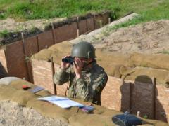 На Ровенском полигоне командиры делились боевым опытом