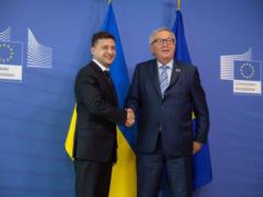 Зеленский встретился с Президентом Европейской Комиссии Жан-Клодом Юнкером