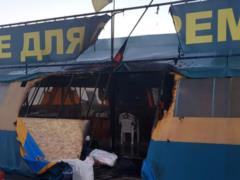 Пойман вероятный поджигатель волонтерской палатки на пл. Свободы в Харькове