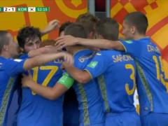Финал ЧМ (U-20): Супряга оформил дубль и вывел Украину вперед