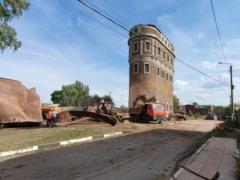 В деревне, где умер Лев Толстой, произошло обрушение водонапорной башни
