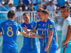 Сборная Украины по пляжному футболу узнала соперника в полуфинале Европейских игр