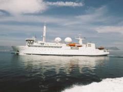 В Черное море вошел большой разведывательный корабль ВМС Франции