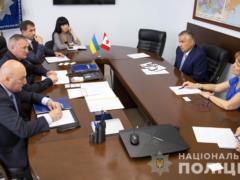 В Нацполиции обсудили сотрудничество с канадской миссией наблюдателей CANADEM на выборах