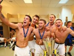  Garmash on fire : игроки  Динамо  посвятили песню автору решающего гола в Суперкубке Украины
