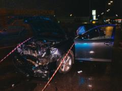 В Киеве полицейская погоня закончилась ДТП
