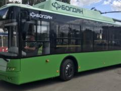 Новые троллейбусы вышли в Харькове на маршруты