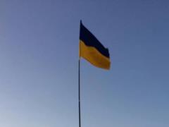 В оккупированном Крыму подняли флаг Украины