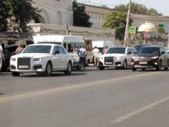 Автомобиль из  Кортежа  Путина попал в аварию
