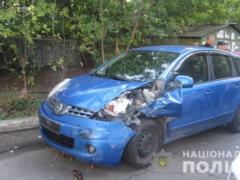 В Киеве пьяный автослесарь угнал отремонтированную машину и устроил ДТП