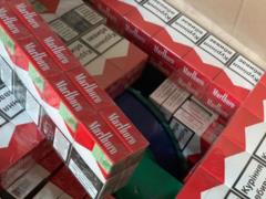 На границе с Румынией найдена фура с 60 тыс пачками сигарет