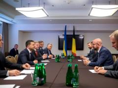 Зеленский провел встречу с премьером Бельгии