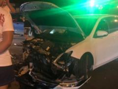 Toyota и Audi не поделили ул. Гв.Широнинцев в Харькове