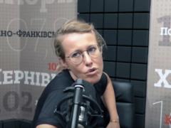 В Киеве Собчак рассказала о  братских народах  и про Крым