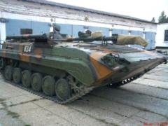Под Черниговом на ходу вспыхнула БМП ВСУ