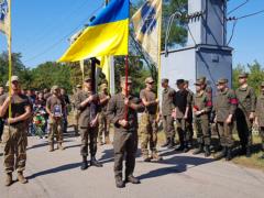 На Херсонщине простились с гвардейцем Эдуардом Шаховым