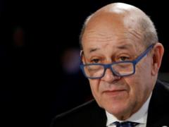 Глава МИД Франции Ле Дриан: О снятии санкций с России пока говорить рано