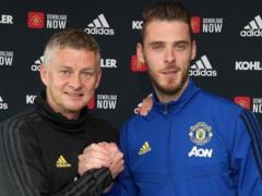 Де Хеа подписал новый контракт с Манчестер Юнайтед
