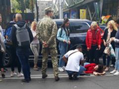В центре Харькова сбили пешехода