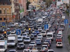 Киевские пробки признаны одними из крупнейших в мире (инфографика)
