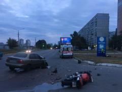 В Харькове в ДТП погиб мотоциклист