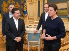 Том Круз и Владимир Зеленский обсудили преимущества съемок фильмов в Украине