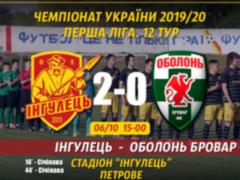 Ингулец — Оболонь-Бровар 2:0 Видео голов и обзор матча