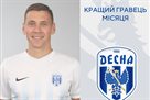 Филиппов — лучший игрок Десны в сентябре