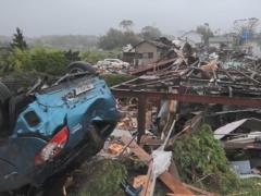 Число жертв тайфуна в Японии выросло до 73 человек