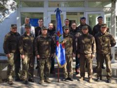 В Мариуполе поблагодарили парней, которые выбрали для срочной службы Нацгвардию Украины
