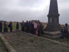 В Бердянске почтили память евреев, погибших в Мерликовой балке
