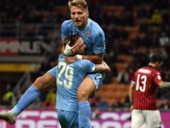 Immobile scored 100 goals for Lazio