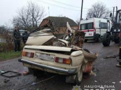 В Житомирской обл.  Запорожец  влетел в КамАЗ