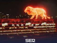 Incredible beauty. In Argentina, at the opening of the stadium made a huge  