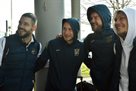 Сборная Украины прибыла в Сербию и провела первую тренировку в Белграде