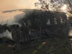 Прокуратура назвала вероятную причину пожара в воинской части