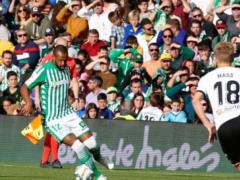 Betis and Valencia parted ways