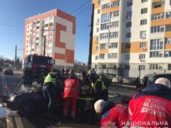 В Харькове в результате ДТП погибла пассажирка автомобиля