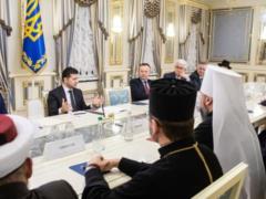 Зеленский встретился с представителями церквей и религиозных организаций