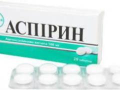 Named unexpected beneficial property of aspirin