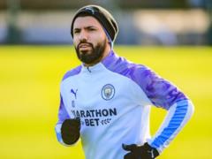 Aguero returned to training with Manchester City